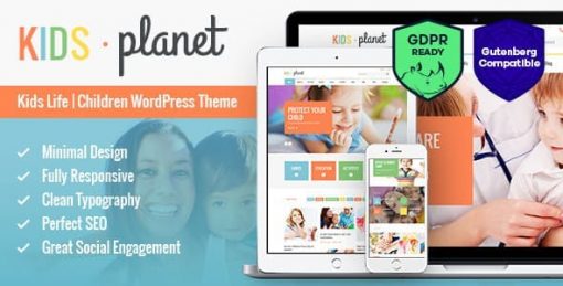 Kids Planet  - A Multipurpose Children Theme