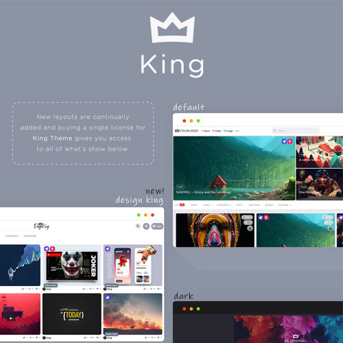 King  WordPress Viral Magazine Theme