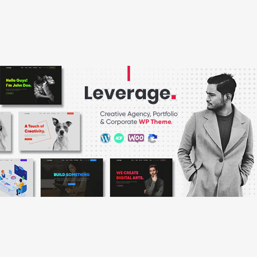 Leverage  Creative Agency & Portfolio WordPress Theme