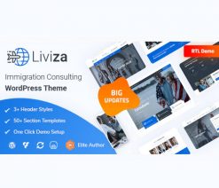 Liviza  Immigration Consulting WordPress Theme