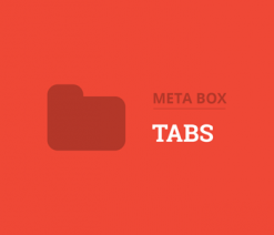 Meta Box Tabs Extension