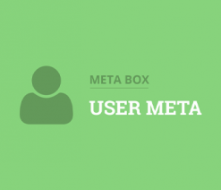 Meta Box User Meta Extension