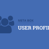 Meta Box User Profile Extension