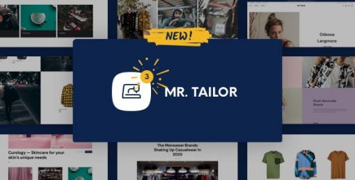 Mr Tailor  - WooCommerce Theme