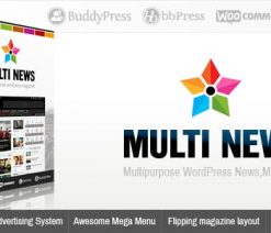 Multinews  - Magazine WordPress Theme