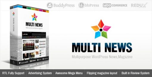 Multinews  - Magazine WordPress Theme