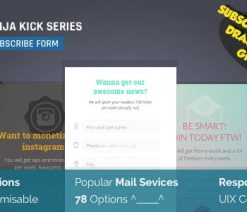 Ninja Kick Subscription  - Email List Plugin