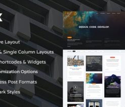 Onyx  - Responsive WordPress Blog Theme