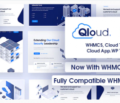 Qloud v - Cloud Computing Apps & Server theme