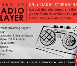 Radio Player Shoutcast & Icecast