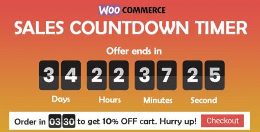 Sales Countdown Timer for Woocommerce