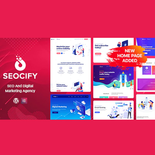 Seocify  SEO And Digital Marketing Agency WordPress Theme