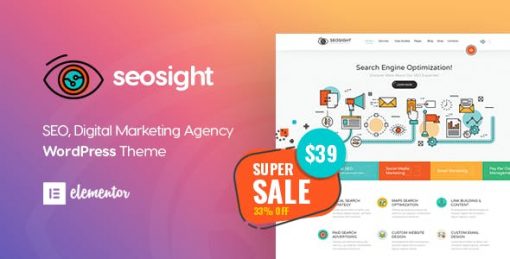 Seosight  - Digital Marketing Agency Theme