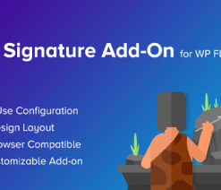 Signature Add-On  for WP Fluent Forms