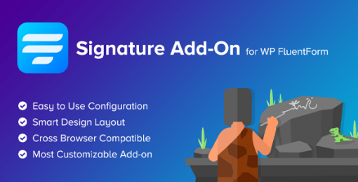 Signature Add-On  for WP Fluent Forms