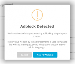 Simple Adblock Notice Pro