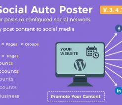 Social Auto Poster WP Plugin