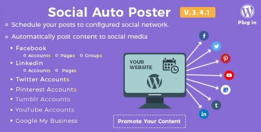 Social Auto Poster WP Plugin