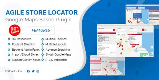 Store Locator  - Google Maps For WordPress