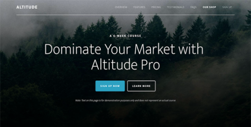 Studiopress Altitude Pro WordPress Theme