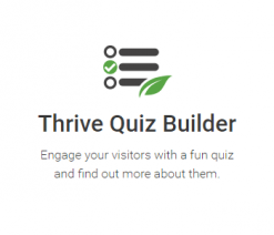 Thrive Themes Quiz Builder Plugin