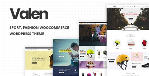 Valen  - Sport & Fashion WooCommerce Theme