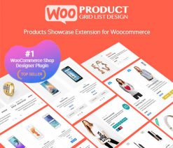 WOO Product Grid/List Design- Responsive Products Showcase Extension for WooCommerce