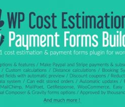 WP Cost Estimation & Payment Forms Builder