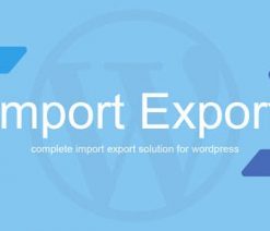 WP Import Export plugin