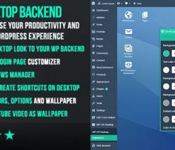 WP OS  - Desktop Backend Admin Theme