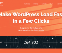 WP Rocket  - Make WordPress Load Fast