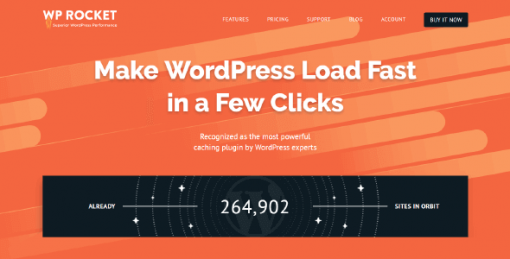 WP Rocket  - Make WordPress Load Fast