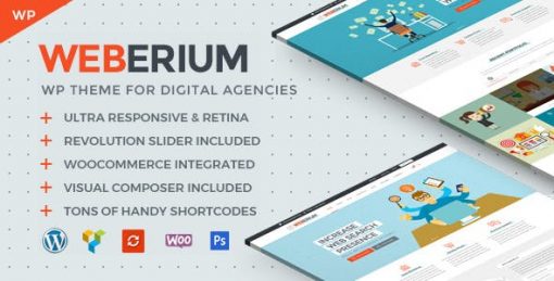 Weberium  - Theme Tailored for Digital Agencies