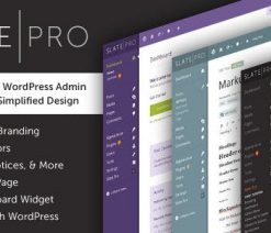 Slate Pro  - Admin Theme & White Label