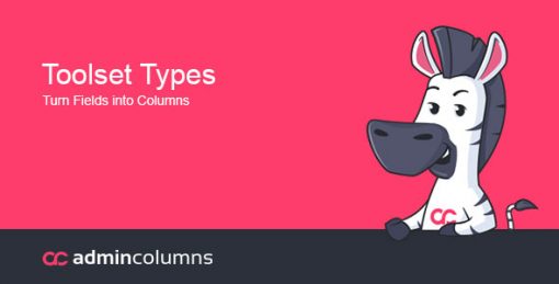 Admin Columns Pro Toolset Types Add-On