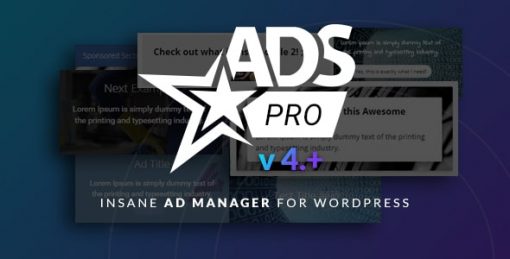 Ads Pro Plugin  - Advertising Manager
