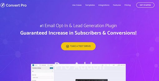 Convert Pro  - Email Opt-In & Lead Generation