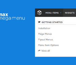 Max Mega Menu WordPress Plugin