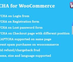 reCAPTCHA for WooCommerce