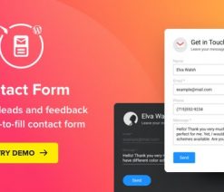 WP Contact Us Form  by Elfsight