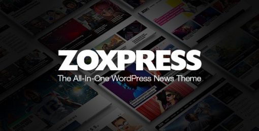 ZoxPress  - The All-In-One News Theme